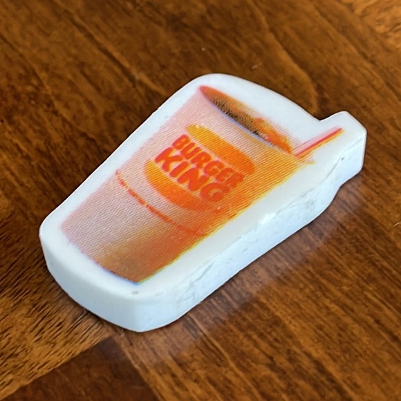 VINTAGE 80S BURGER KING - CRAYON & ERASER SET - Picture 10 of 14